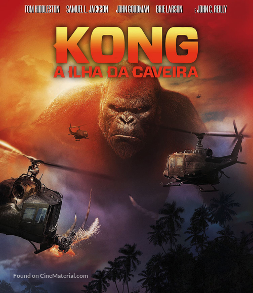 Kong: Skull Island - Brazilian Movie Cover