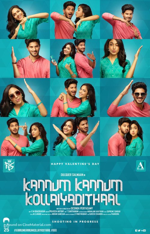 Kannum Kannum Kollaiyadithaal - Indian Movie Poster