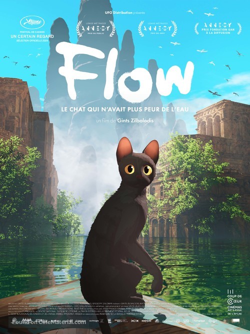 Flow - French Movie Poster