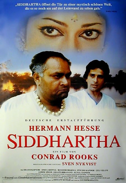 Siddhartha - German Movie Poster