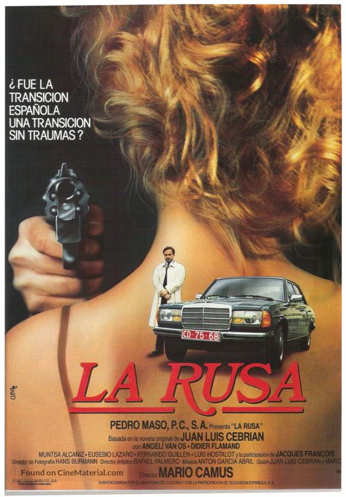 La rusa - Spanish Movie Poster