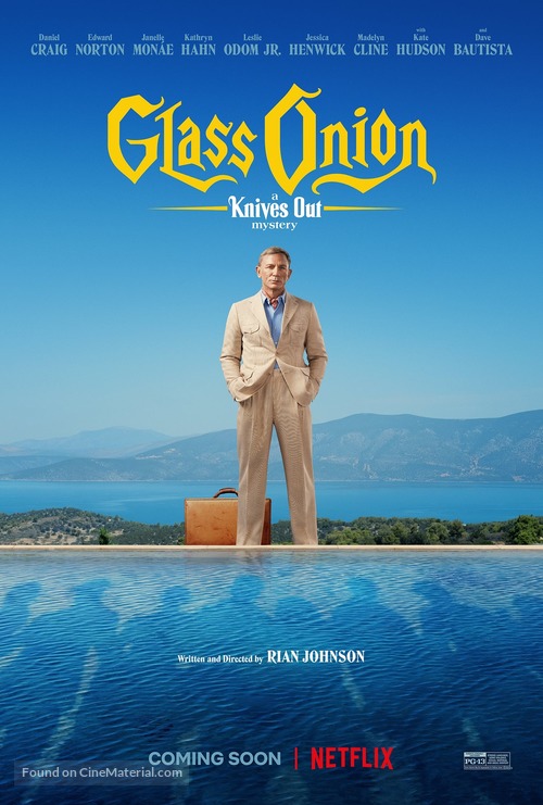 Glass Onion: A Knives Out Mystery - Movie Poster