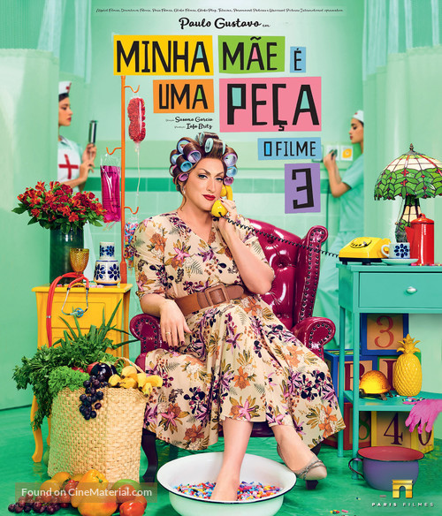 Minha M&atilde;e &eacute; uma Pe&ccedil;a 3: O Filme - Brazilian Movie Cover