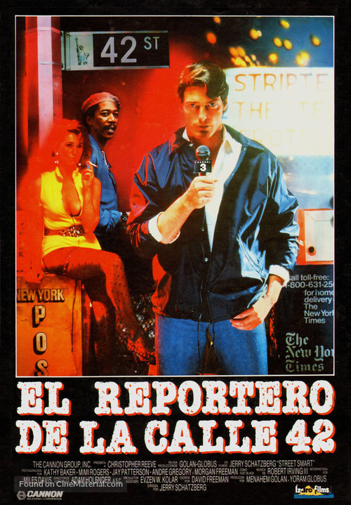 Street Smart - Spanish Movie Poster