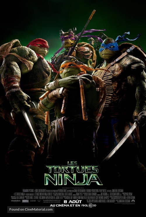 Teenage Mutant Ninja Turtles - Canadian Movie Poster
