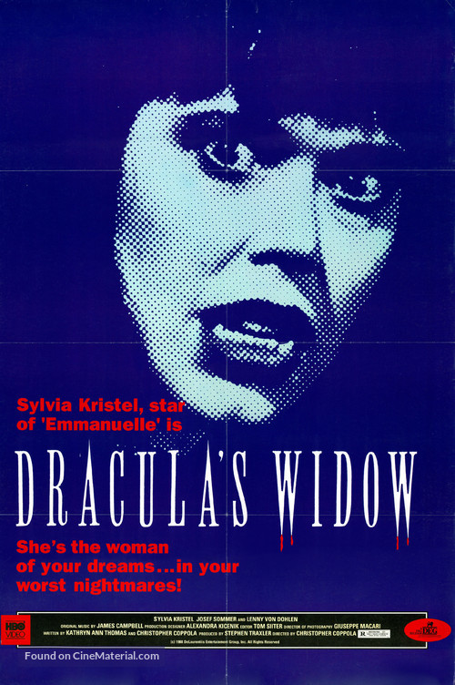 Dracula&#039;s Widow - Movie Poster