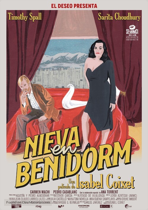 It Snows in Benidorm - Spanish Movie Poster