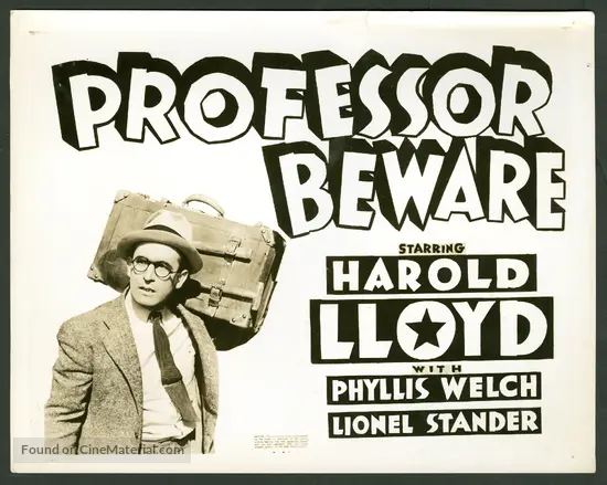 Professor Beware - Movie Poster