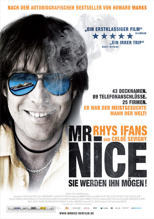 Mr. Nice - German Movie Poster