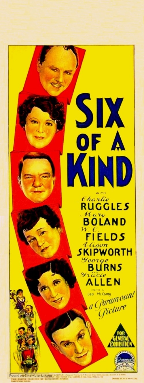 Six of a Kind - Australian Movie Poster