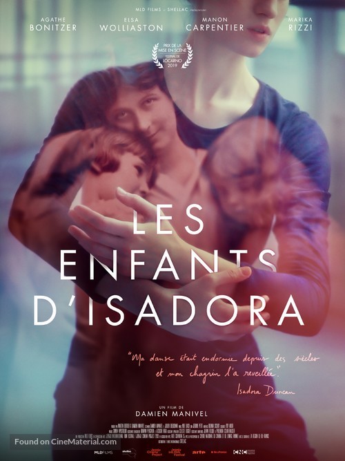 Les enfants d&#039;Isadora - French Movie Poster