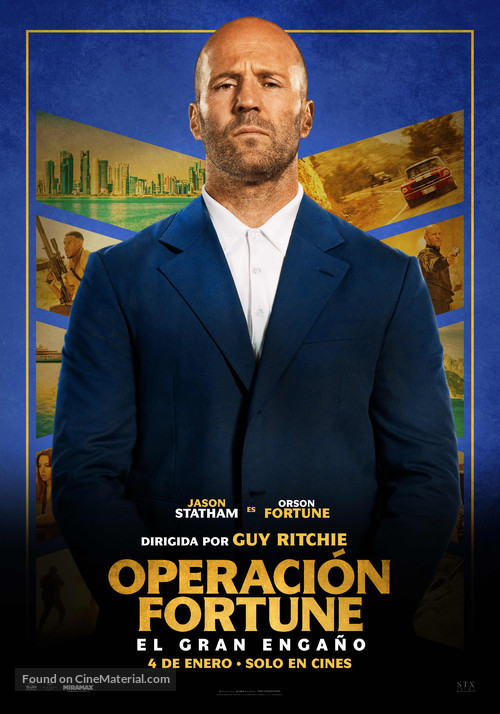 Operation Fortune: Ruse de guerre - Spanish Movie Poster