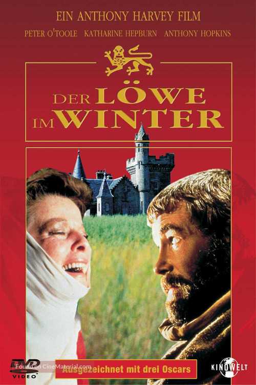 The Lion in Winter - German DVD movie cover