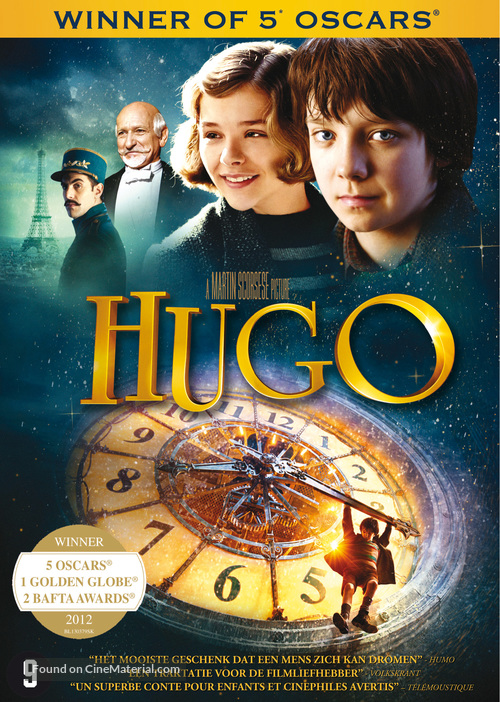 Hugo - Dutch DVD movie cover
