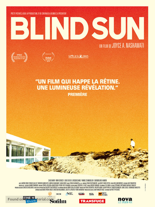 Blind Sun - French Movie Poster