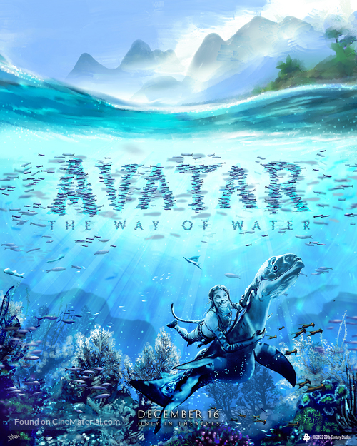 Avatar: The Way of Water - Movie Poster