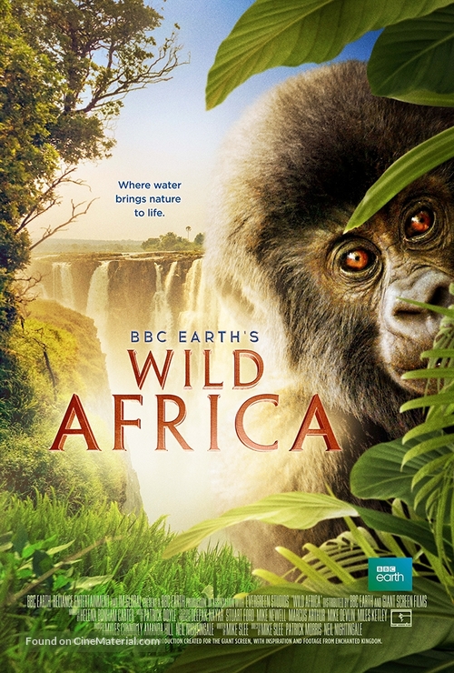 Wild Africa - British Movie Poster