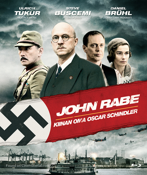 John Rabe - Finnish Blu-Ray movie cover