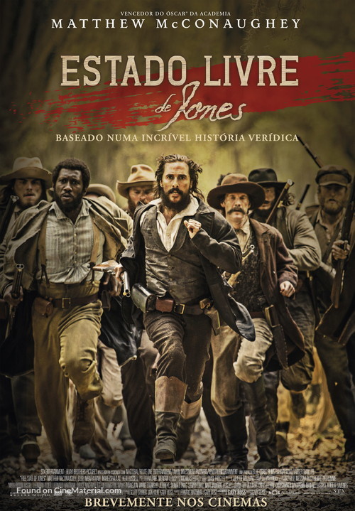 Free State of Jones - Portuguese Movie Poster