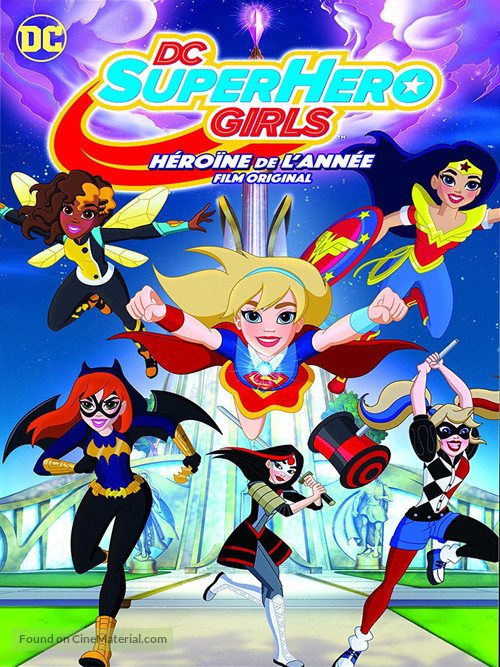 DC Super Hero Girls: Hero of the Year - French DVD movie cover