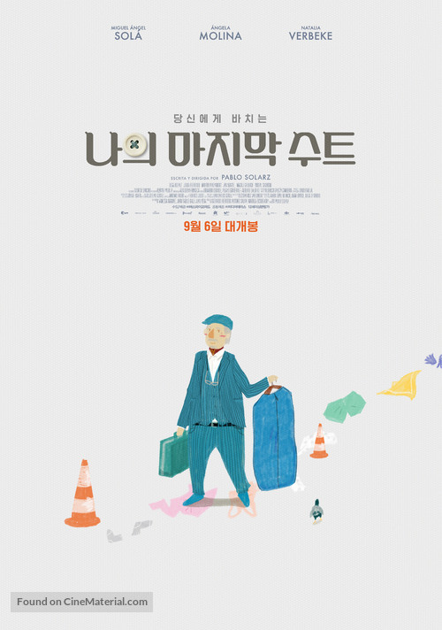 El &uacute;ltimo traje - South Korean Movie Poster