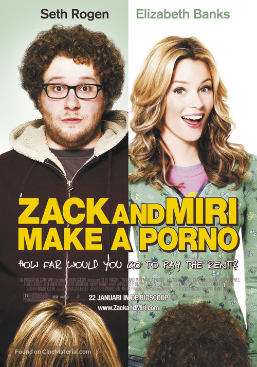 Zack and Miri Make a Porno - Dutch Movie Poster