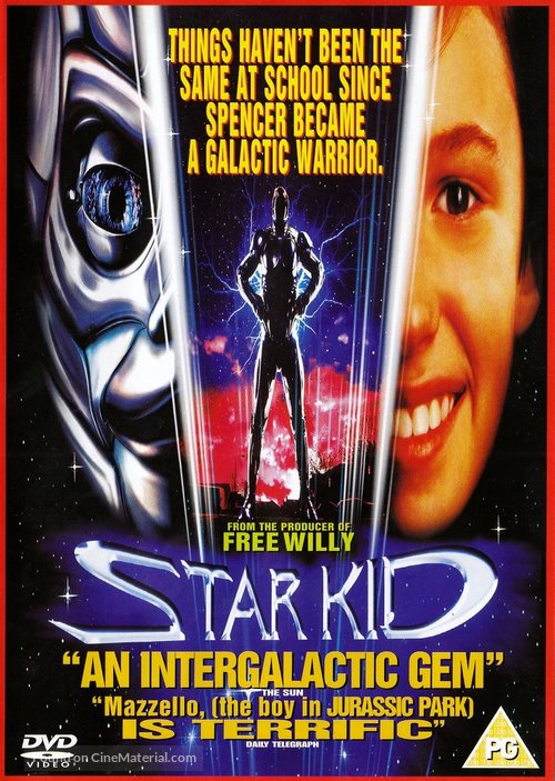 Star Kid - British DVD movie cover