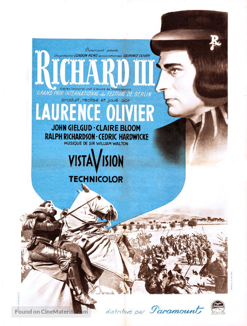 Richard III - French Movie Poster