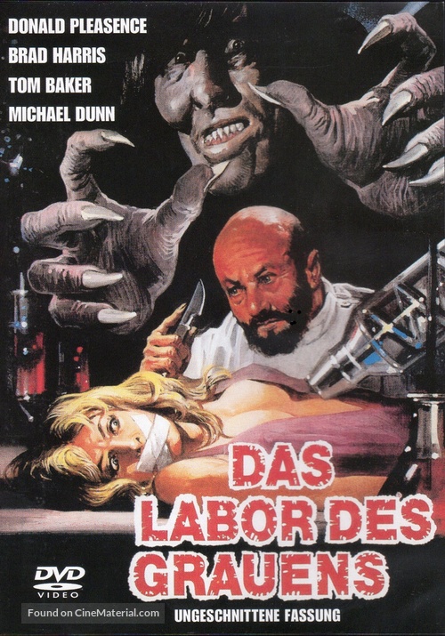 The Mutations - German DVD movie cover