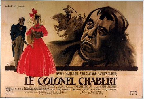 Le colonel Chabert - French Movie Poster