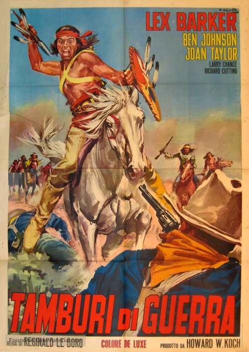 War Drums - Italian Movie Poster