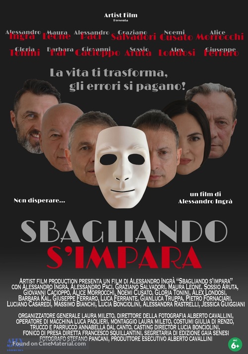 Sbagliando s&#039;impara - Italian Movie Poster