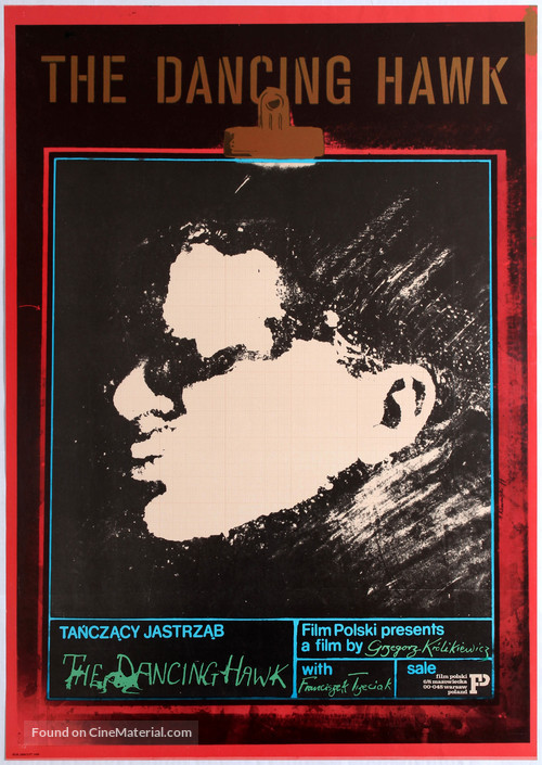 Tanczacy jastrzab - Polish Movie Poster