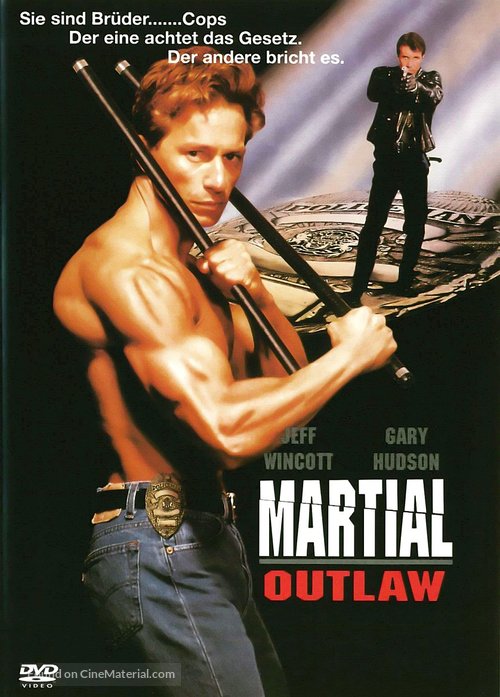 Martial Outlaw - German Movie Cover