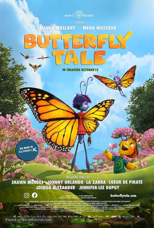 Butterfly Tale - Canadian Movie Poster
