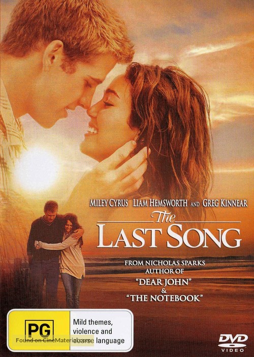 The Last Song - Australian Movie Cover