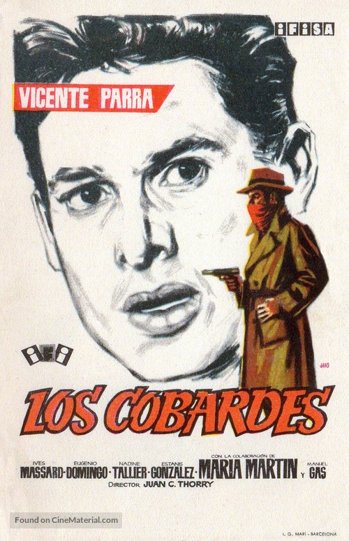 Los cobardes - Spanish Movie Poster