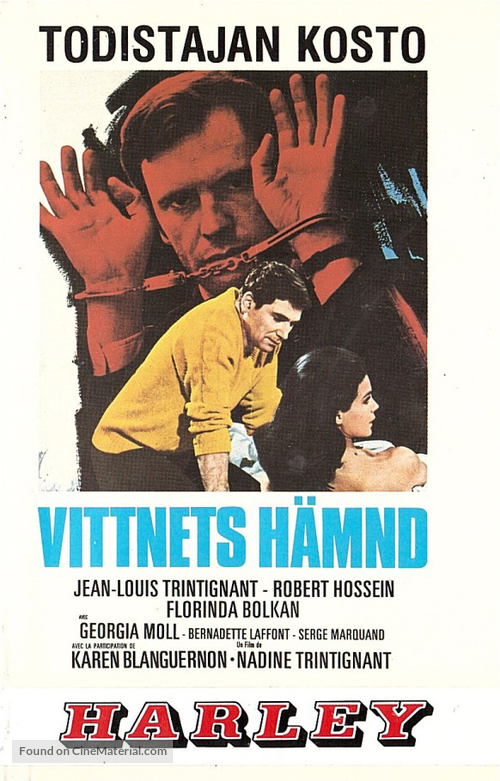 Le voleur de crimes - Finnish VHS movie cover