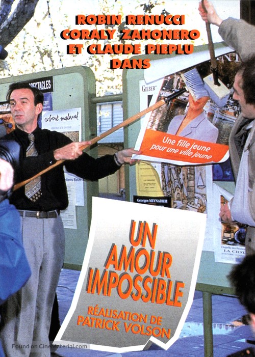 &quot;L&#039;histoire du samedi&quot; Un amour impossible - French Movie Cover