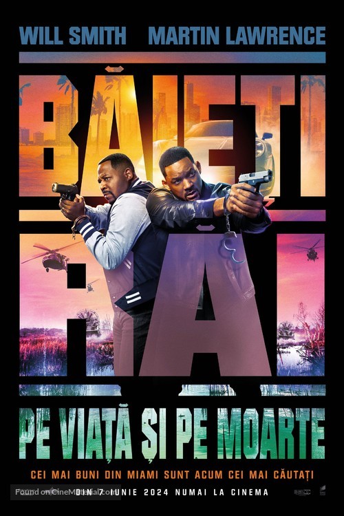 Bad Boys: Ride or Die - Romanian Movie Poster