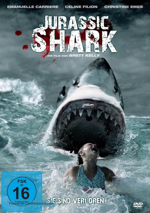 Jurassic Shark - German DVD movie cover