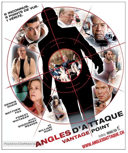 Vantage Point - Swiss Movie Poster