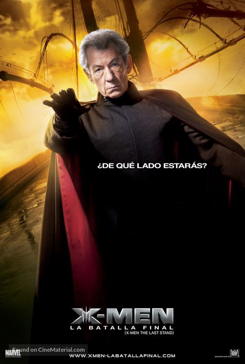 X-Men: The Last Stand - Spanish Movie Poster