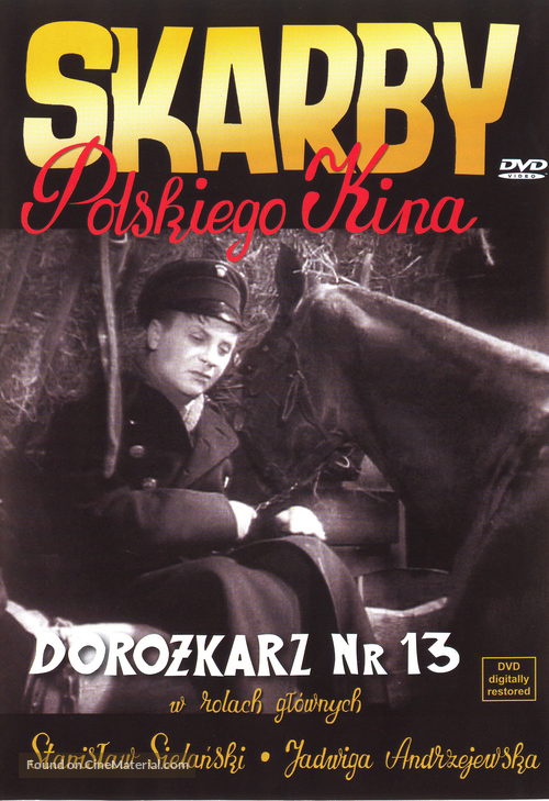 Dorozkarz nr 13 - Polish DVD movie cover