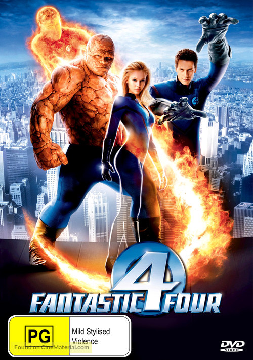 Fantastic Four - Australian Movie Cover