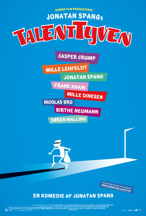Talenttyven - Danish Movie Poster