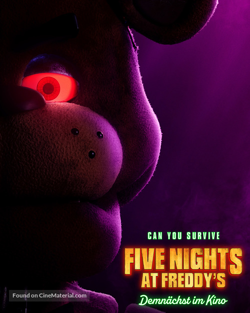 Five Nights at Freddy&#039;s - German Movie Poster