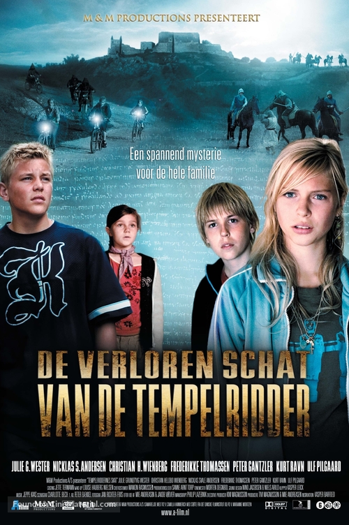 Tempelriddernes skat - Dutch Movie Poster