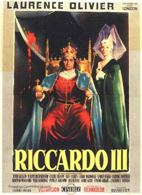 Richard III - Italian Movie Poster