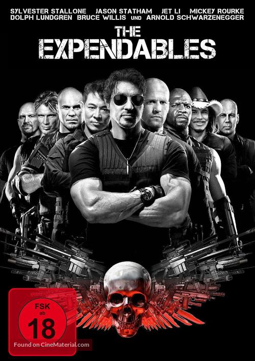 The Expendables - German DVD movie cover
